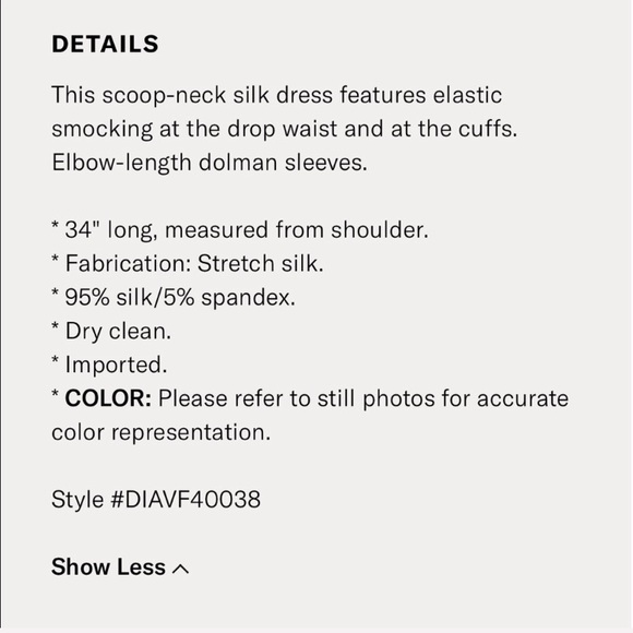 DVF x Shopbop ‘Handy’ Mini Dress Silk Smocked - Picture 14 of 14